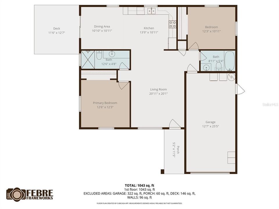 待售: $390,000 (2 贝兹, 2 浴室, 1124 平方英尺)