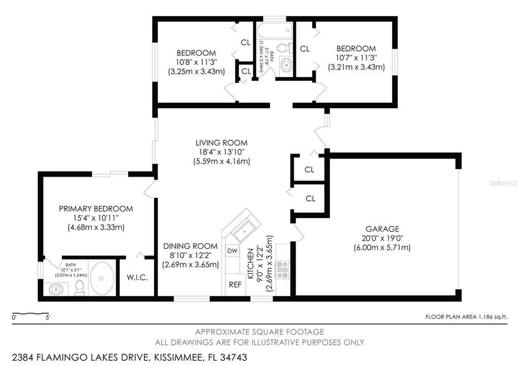 For Sale: $393,000 (3 beds, 2 baths, 1198 Square Feet)