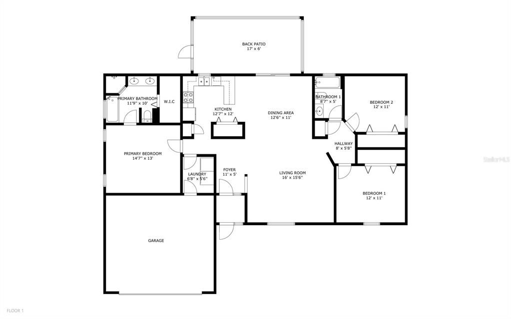 Под контрактом: $299,900 (3 спален, 2 ванн, 1537 Квадратных фут)