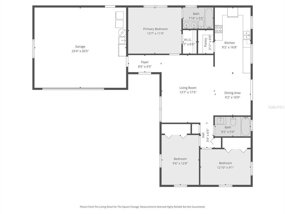 待售: $350,000 (3 贝兹, 2 浴室, 1272 平方英尺)