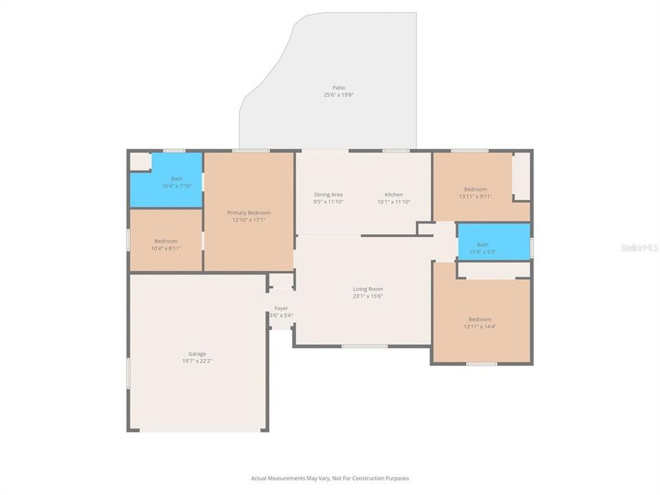 Active With Contract: $374,900 (3 beds, 2 baths, 1580 Square Feet)