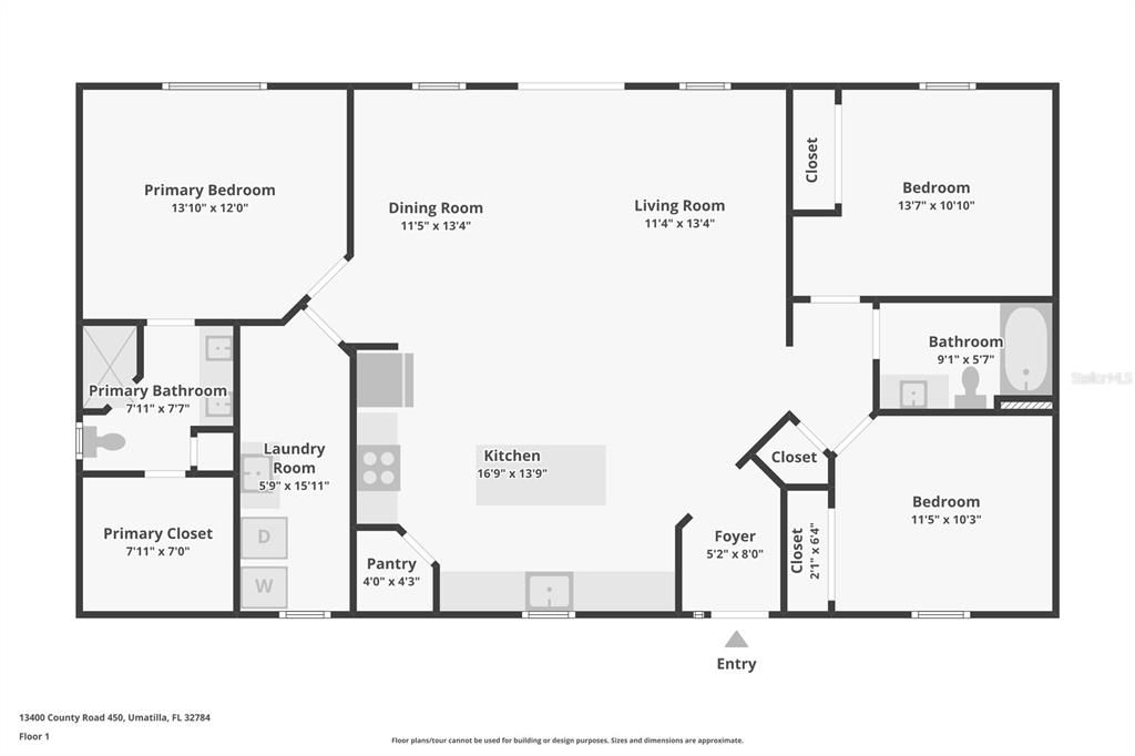 En Venta: $500,000 (3 camas, 2 baños, 1508 Pies cuadrados)