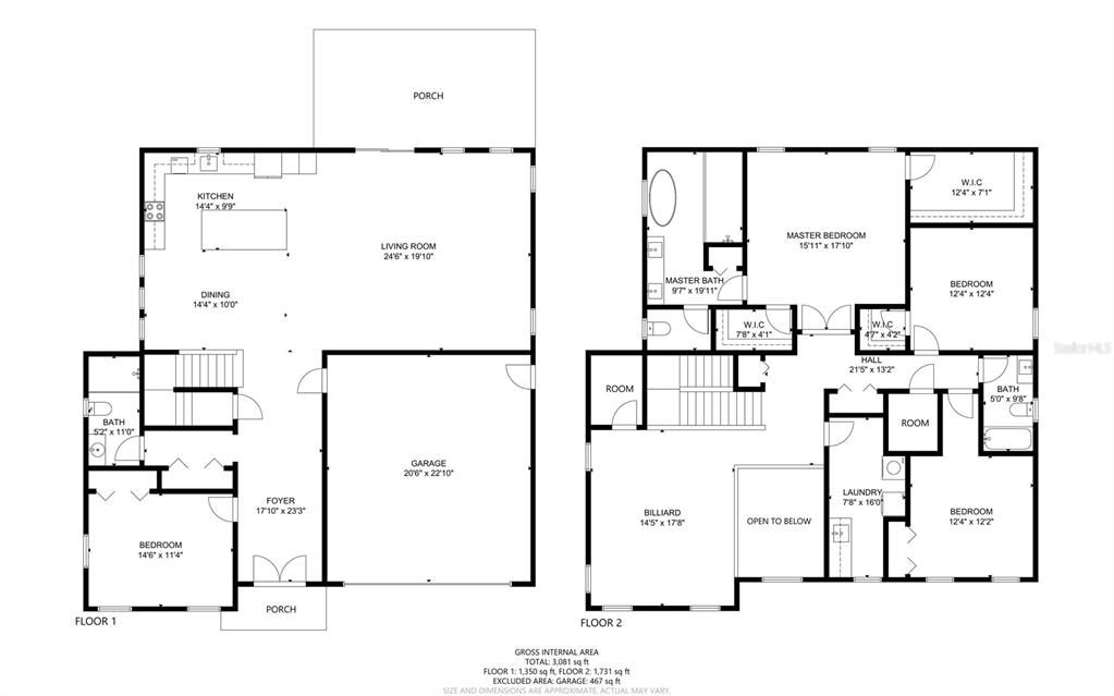 For Rent: $12,000 (4 beds, 3 baths, 3277 Square Feet)