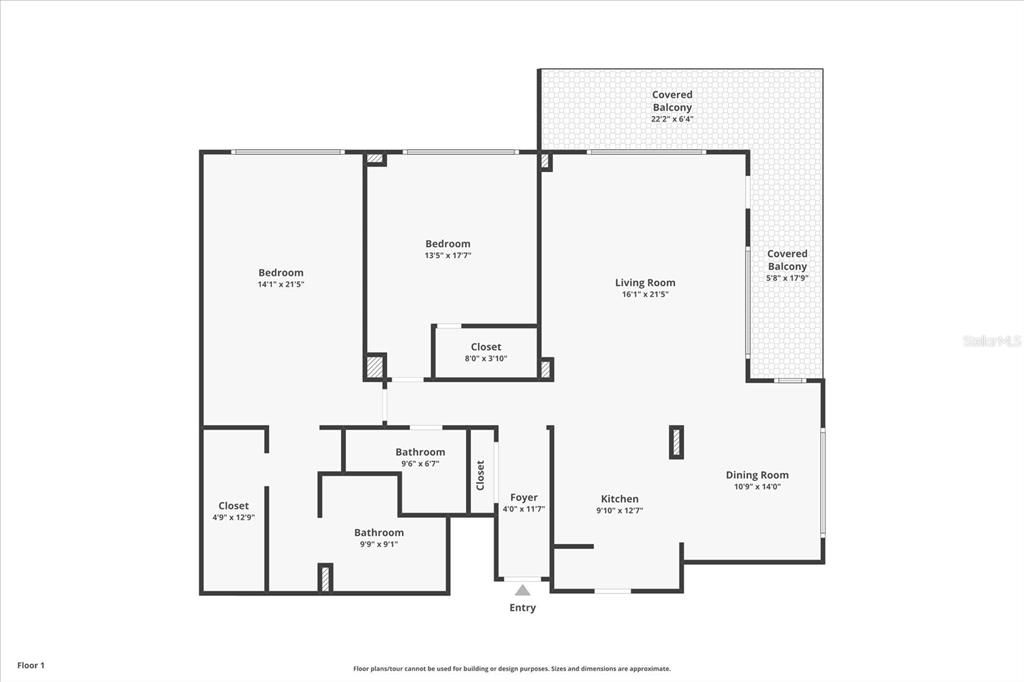 For Sale: $815,000 (2 beds, 2 baths, 1500 Square Feet)