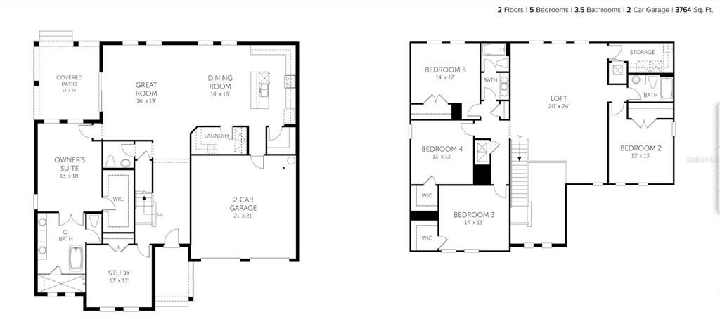 Active With Contract: $1,082,976 (5 beds, 3 baths, 3764 Square Feet)