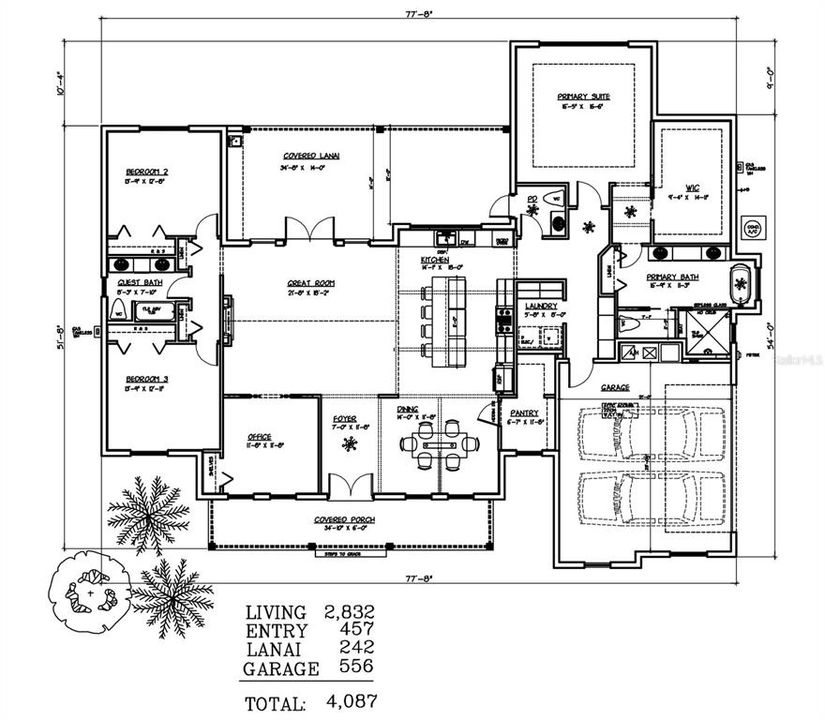 待售: $998,000 (3 贝兹, 2 浴室, 2832 平方英尺)