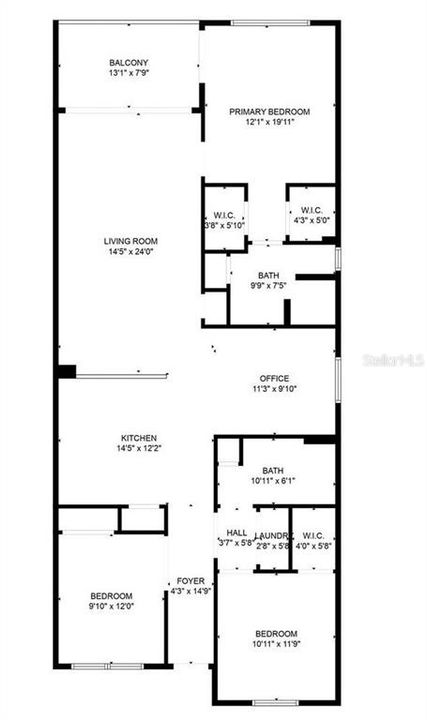 待售: $275,000 (3 贝兹, 2 浴室, 1517 平方英尺)