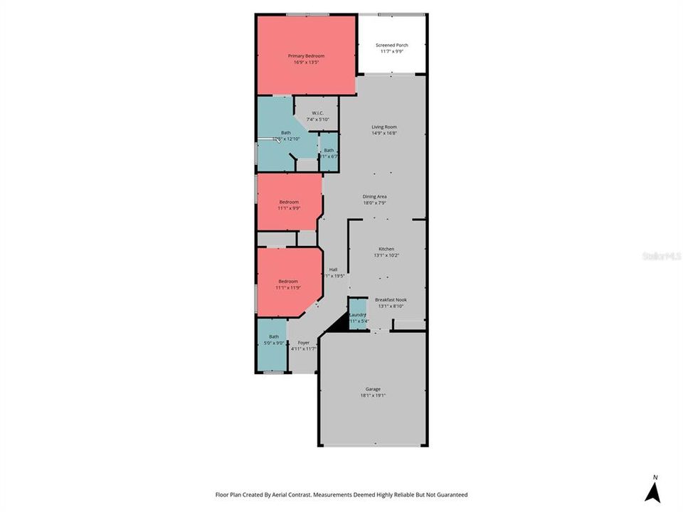 For Sale: $360,000 (3 beds, 2 baths, 1626 Square Feet)