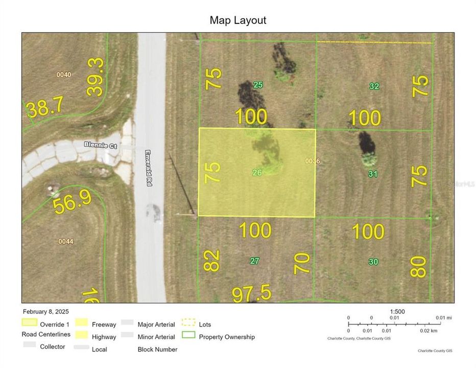 На продажу: $19,500 (0.17 acres)