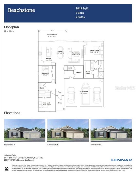 En Venta: $324,740 (3 camas, 2 baños, 1843 Pies cuadrados)
