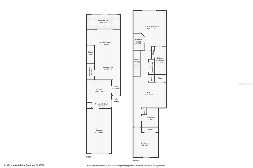 For Sale: $259,999 (2 beds, 2 baths, 1536 Square Feet)