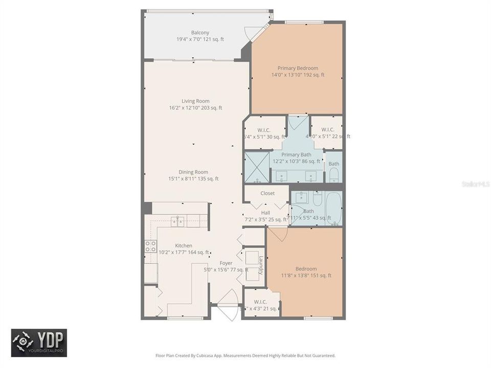 For Sale: $369,000 (2 beds, 2 baths, 1320 Square Feet)