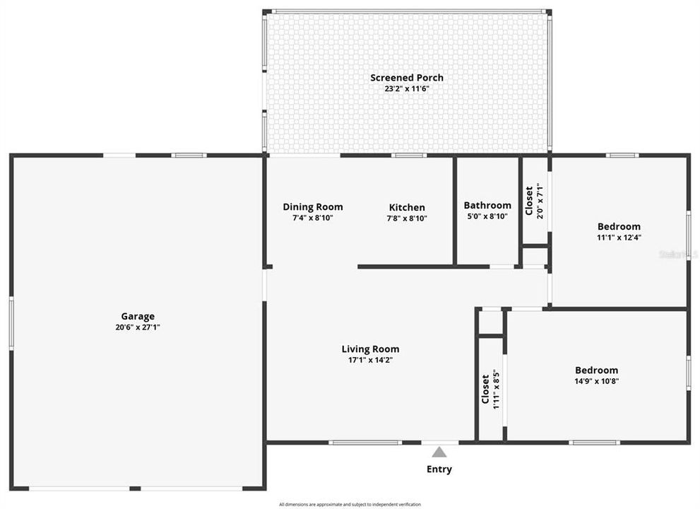 Active With Contract: $290,000 (2 beds, 1 baths, 875 Square Feet)