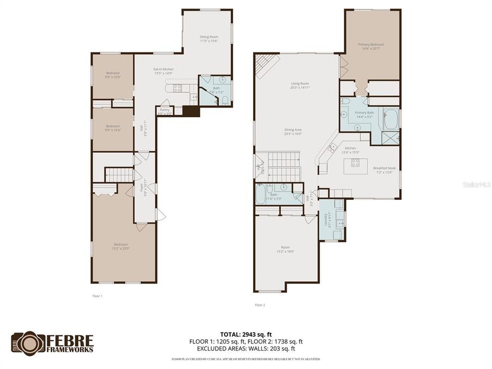 На продажу: $575,000 (5 спален, 3 ванн, 3392 Квадратных фут)