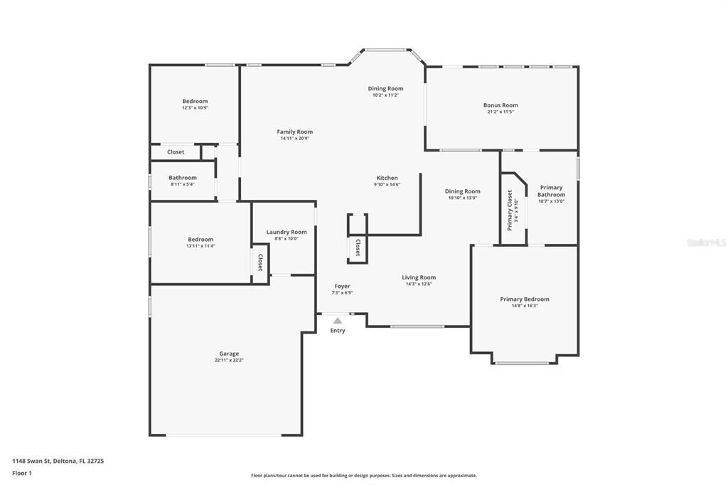 For Sale: $375,000 (3 beds, 2 baths, 2050 Square Feet)