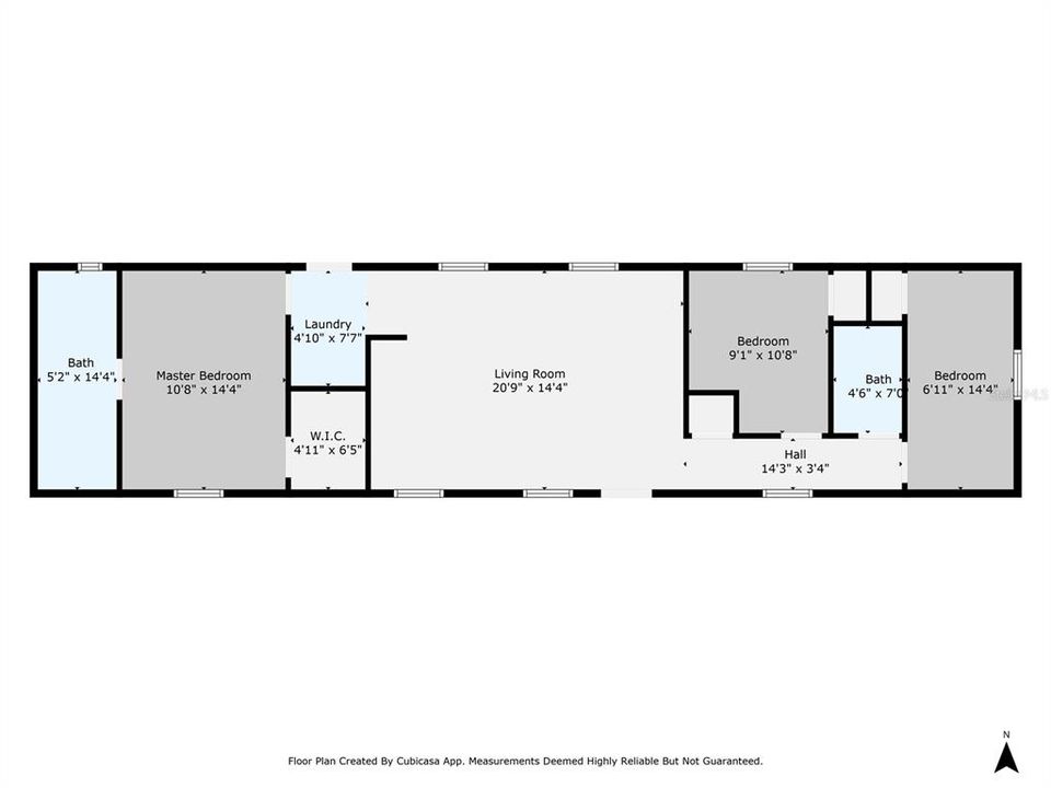 For Sale: $300,000 (3 beds, 2 baths, 1100 Square Feet)