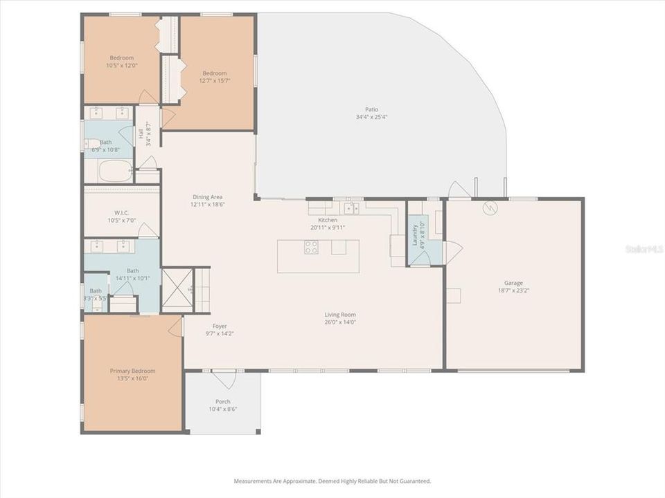 待售: $869,000 (3 贝兹, 2 浴室, 1991 平方英尺)