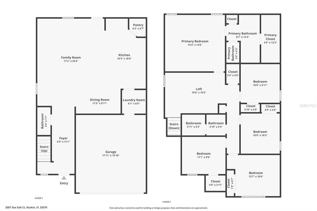 На продажу: $349,900 (5 спален, 2 ванн, 2264 Квадратных фут)