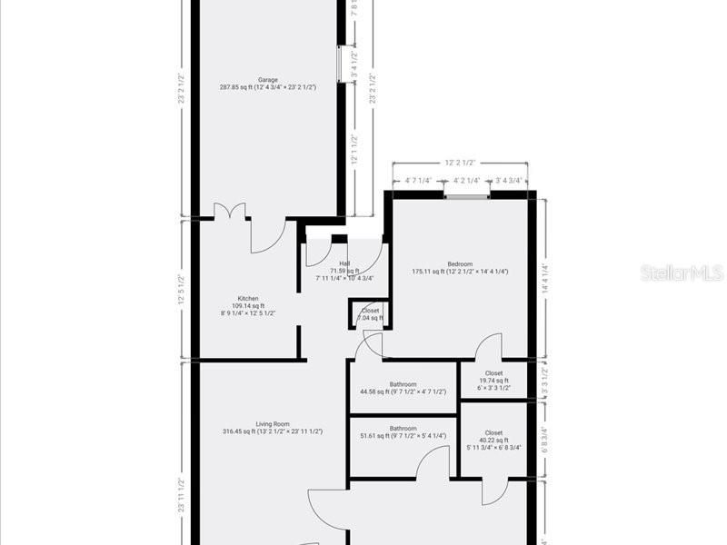 На продажу: $199,900 (2 спален, 2 ванн, 1186 Квадратных фут)