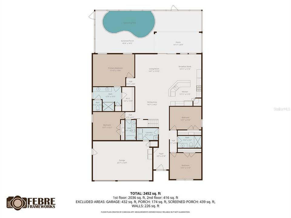 待售: $649,999 (4 贝兹, 3 浴室, 2893 平方英尺)