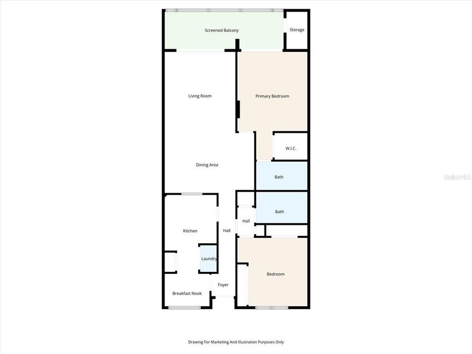 合同活跃: $379,000 (2 贝兹, 2 浴室, 1255 平方英尺)