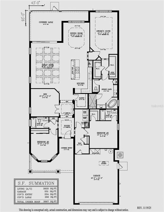 For Sale: $679,900 (3 beds, 3 baths, 2620 Square Feet)