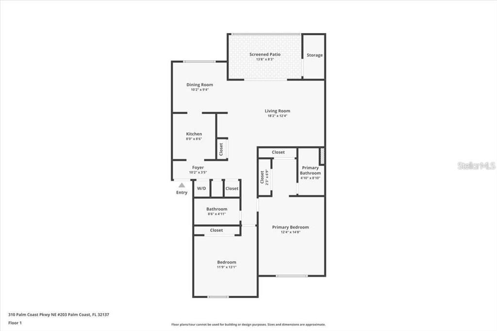На продажу: $195,000 (2 спален, 2 ванн, 1006 Квадратных фут)