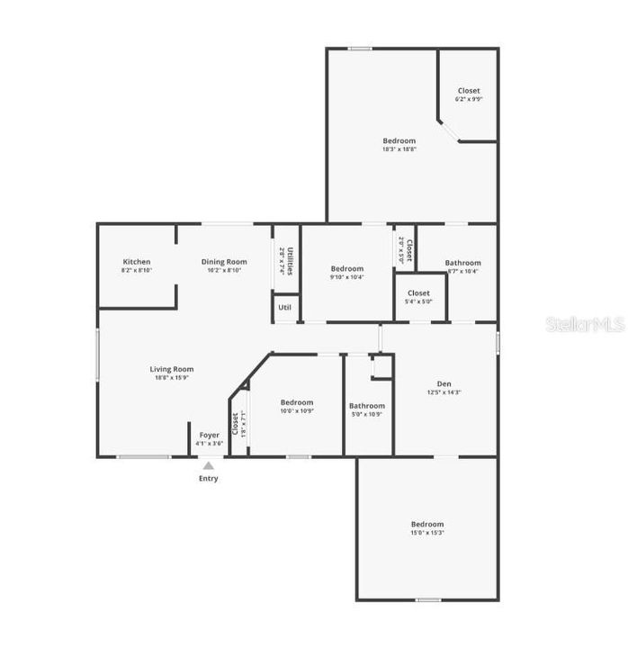Active With Contract: $319,900 (4 beds, 2 baths, 1887 Square Feet)
