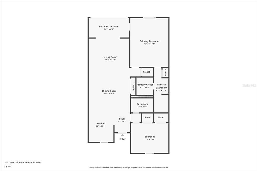 For Sale: $275,000 (2 beds, 2 baths, 1155 Square Feet)