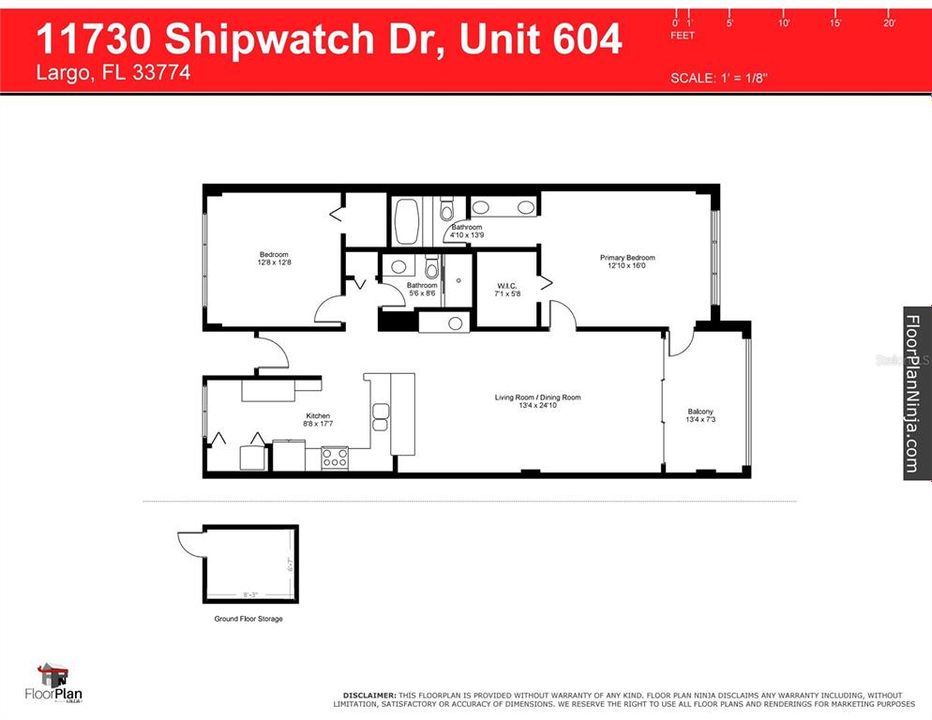 Active With Contract: $299,900 (2 beds, 2 baths, 1225 Square Feet)