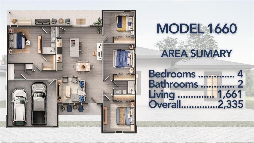 待售: $289,000 (4 贝兹, 2 浴室, 1660 平方英尺)