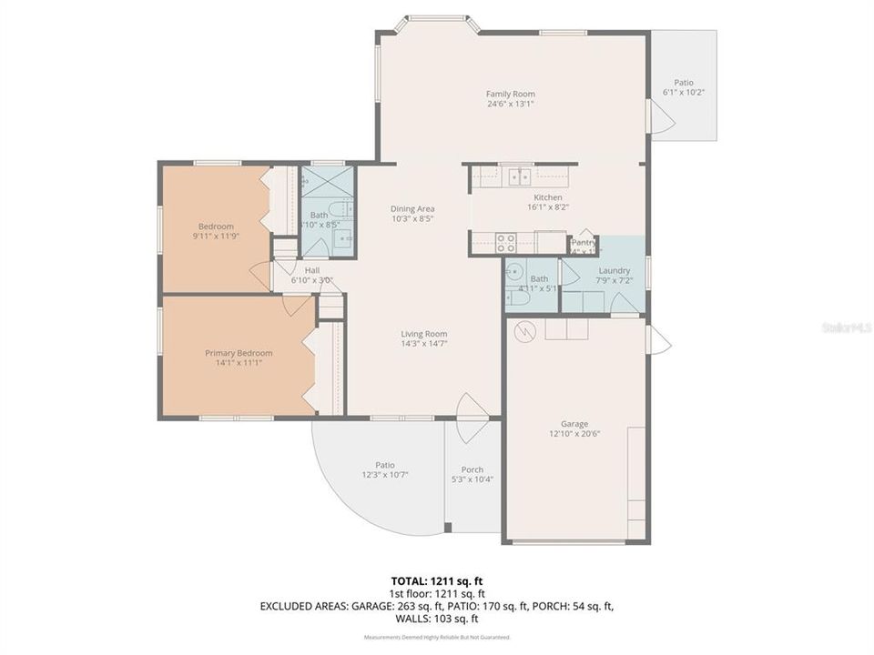 待售: $375,000 (2 贝兹, 1 浴室, 1294 平方英尺)