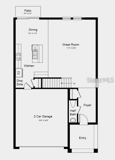 На продажу: $378,000 (4 спален, 2 ванн, 2271 Квадратных фут)