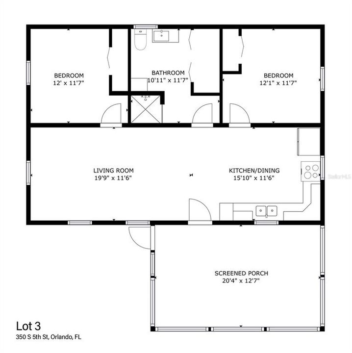En Venta: $4,000,000 (3 camas, 2 baños, 1728 Pies cuadrados)