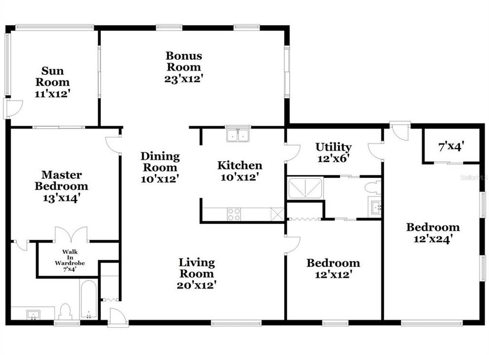 В аренду: $1,730 (4 спален, 2 ванн, 1776 Квадратных фут)