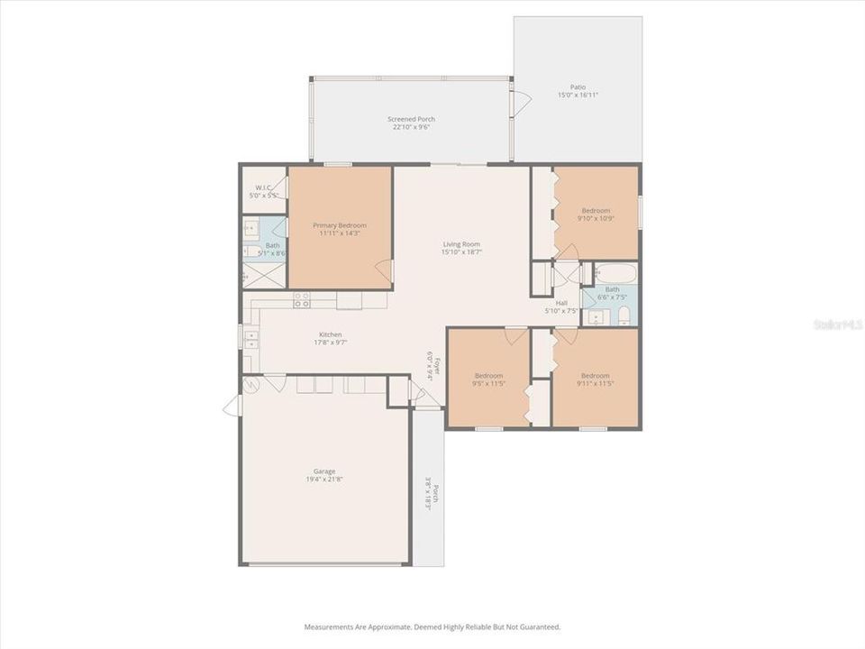 Active With Contract: $385,000 (4 beds, 2 baths, 1401 Square Feet)