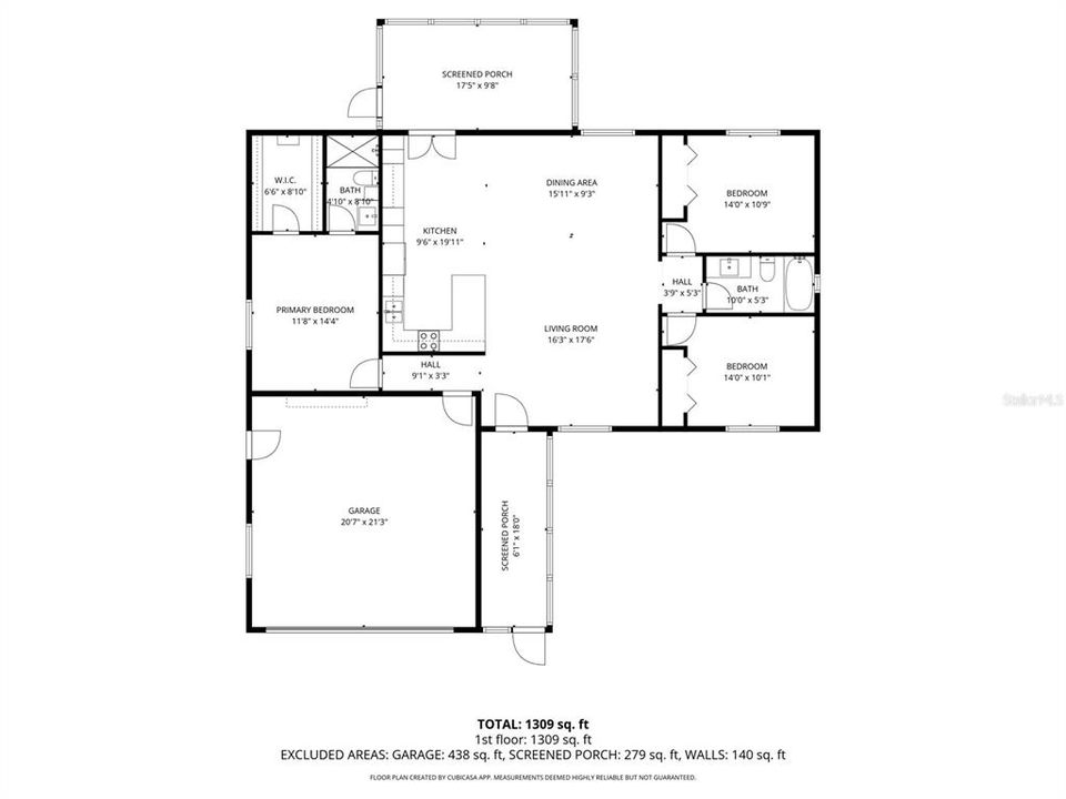 待售: $315,000 (3 贝兹, 2 浴室, 1440 平方英尺)