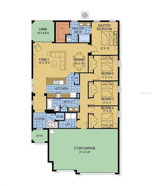 For Sale: $405,000 (4 beds, 2 baths, 1900 Square Feet)