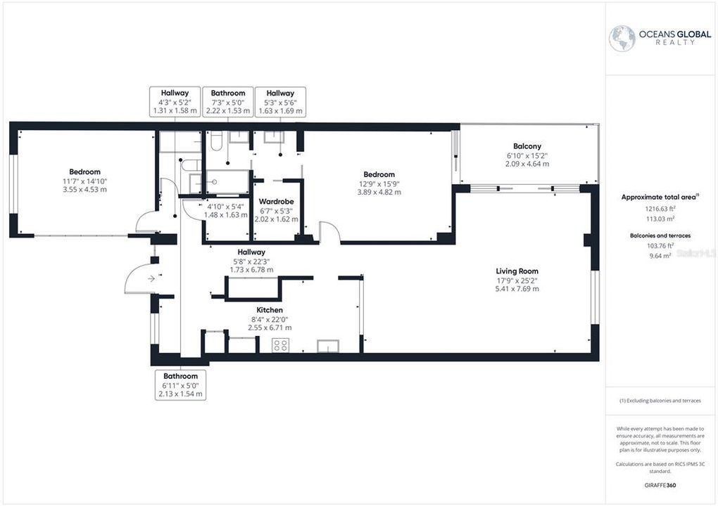 For Sale: $620,000 (2 beds, 2 baths, 1303 Square Feet)