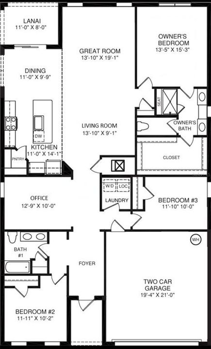 For Sale: $415,000 (4 beds, 2 baths, 1996 Square Feet)
