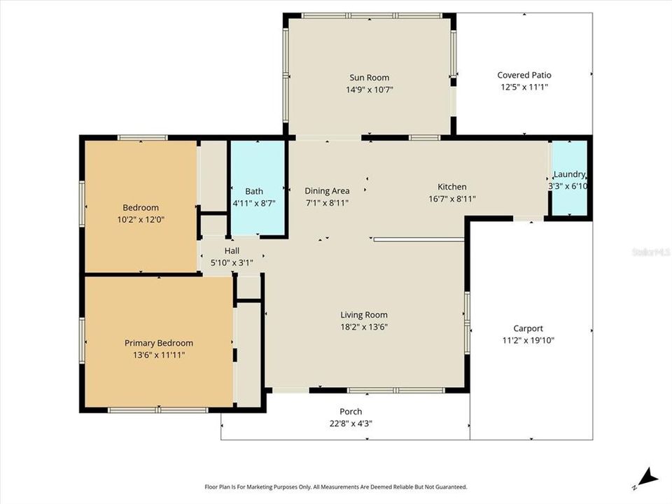 出租: $1,450 (2 贝兹, 1 浴室, 1076 平方英尺)