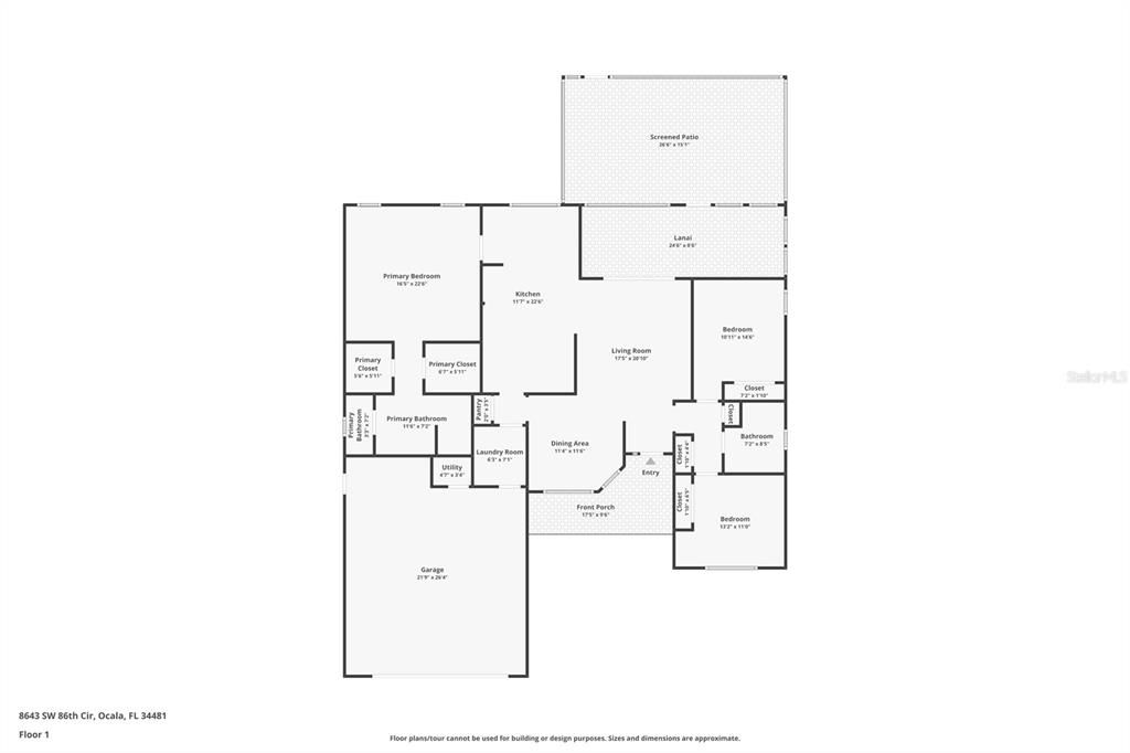 待售: $320,000 (3 贝兹, 2 浴室, 1705 平方英尺)