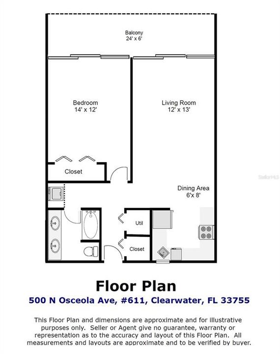 For Sale: $224,900 (1 beds, 1 baths, 725 Square Feet)