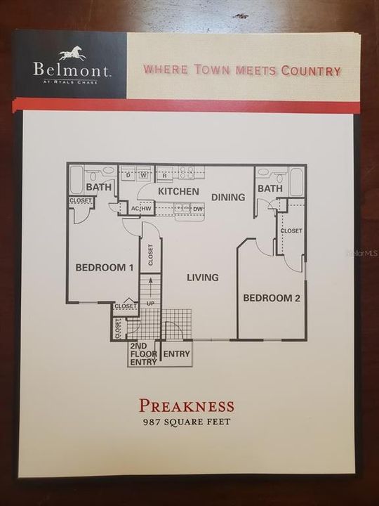 En Renta: $1,550 (2 camas, 2 baños, 1029 Pies cuadrados)