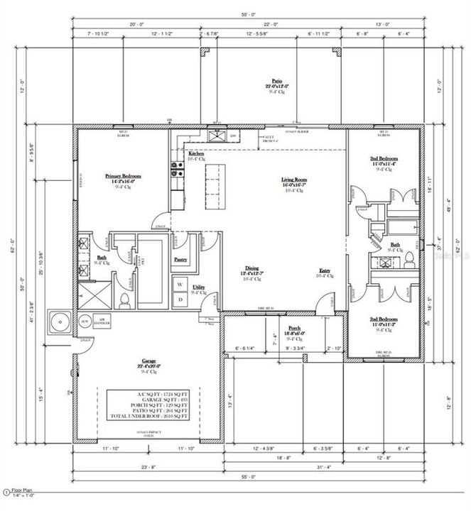 Под контрактом: $550,000 (3 спален, 2 ванн, 1744 Квадратных фут)