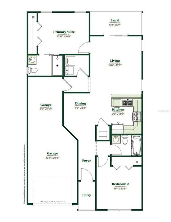 For Sale: $265,900 (2 beds, 2 baths, 984 Square Feet)