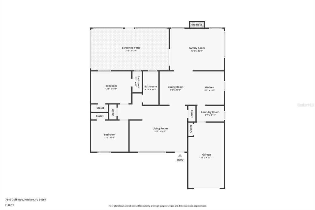 For Sale: $170,000 (2 beds, 1 baths, 1226 Square Feet)