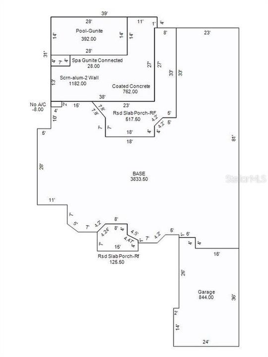 На продажу: $1,250,000 (4 спален, 4 ванн, 3834 Квадратных фут)