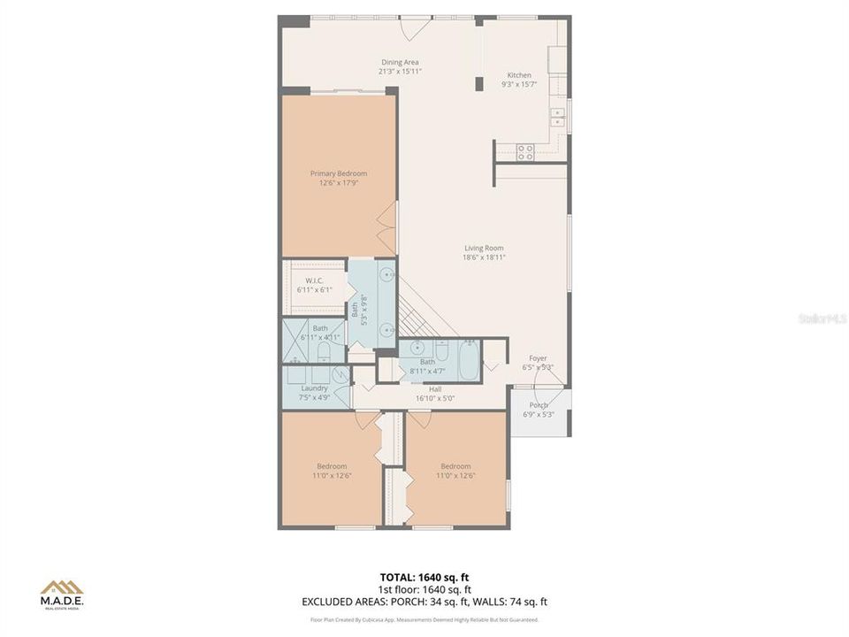 En Venta: $329,900 (3 camas, 2 baños, 1520 Pies cuadrados)