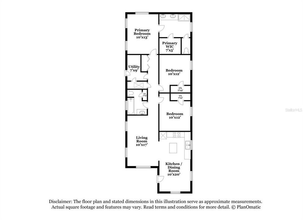 В аренду: $2,310 (3 спален, 1 ванн, 868 Квадратных фут)